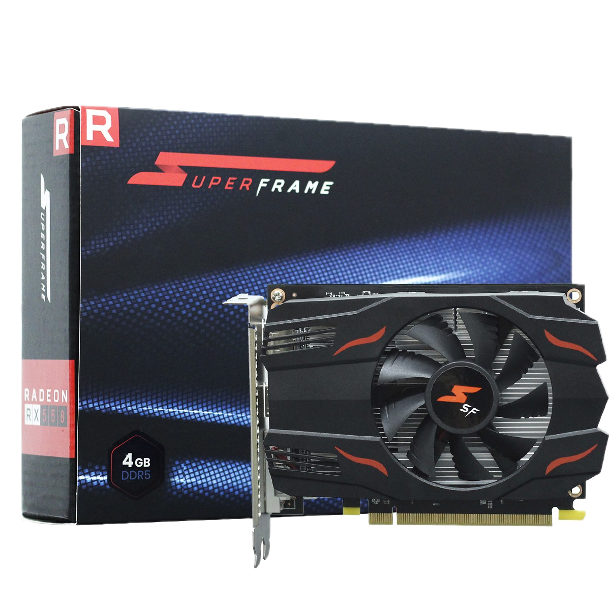 PLACA DE VÍDEO SUPERFRAME RADEON RX 550, GDDR5
